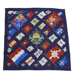 HERMES Blue Scarf